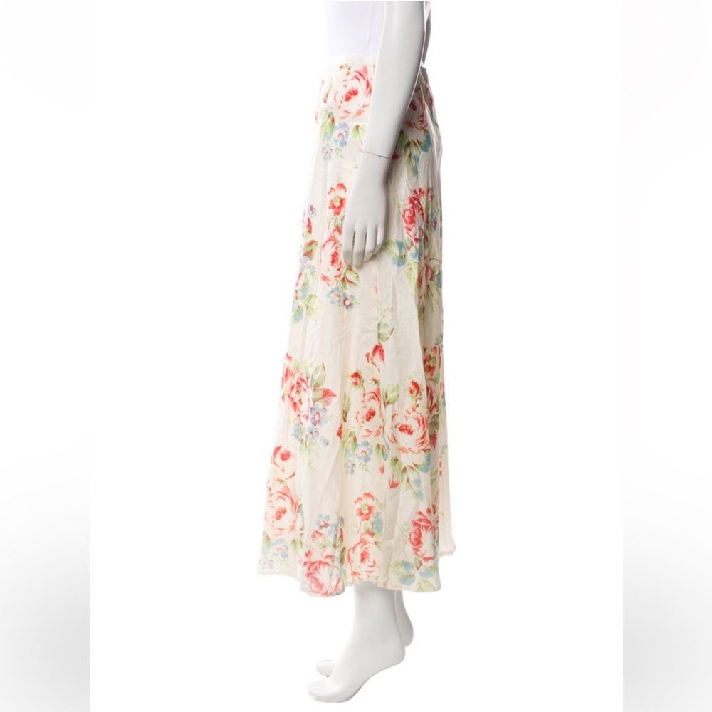 New Ralph Lauren Maxi Floral Skirt - Picture 2 of 5
